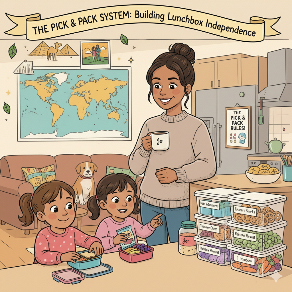 The “Pick & Pack” System: Building Lunchbox Independence